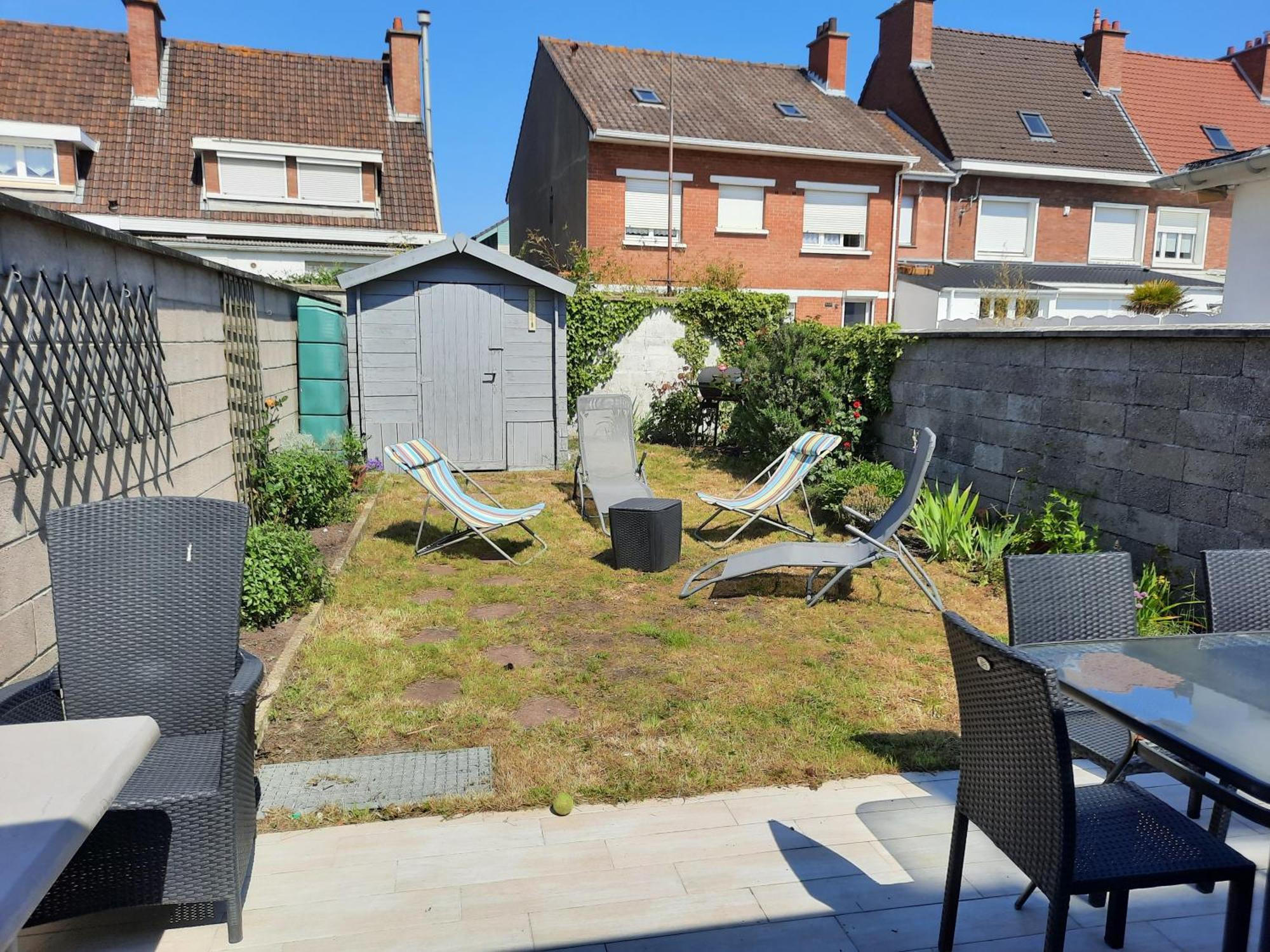 Maison Chez Lili à 200 m de la plage ,jardin privé et clos Gravelines Quarto foto